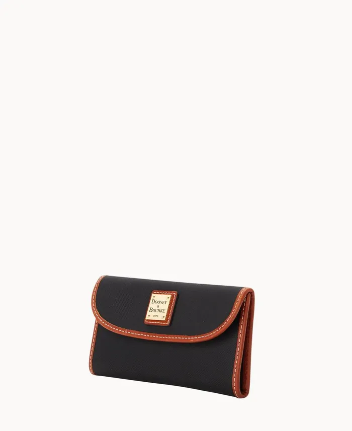 Dooney and Bourke Wallets Torino Continental Clutch Black 8211 WomenMen
