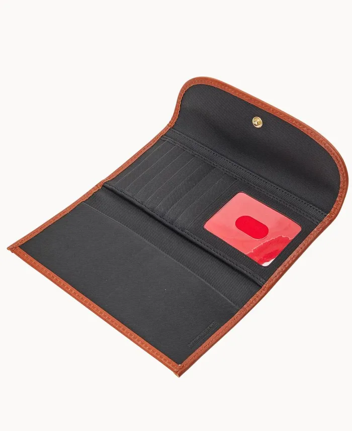 Dooney and Bourke Wallets Torino Continental Clutch Black 8211 WomenMen