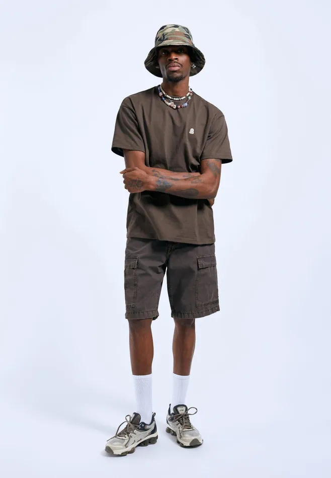Dr Denim Shorts Men Hakim Shorts 8211 Dark Cedar Dark Cedar