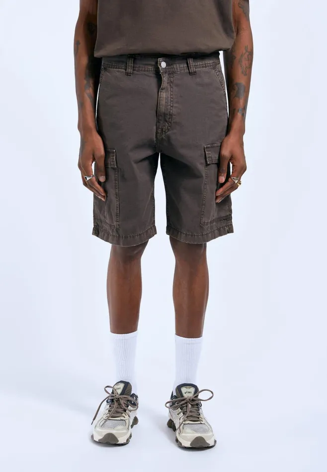 Dr Denim Shorts Men Hakim Shorts 8211 Dark Cedar Dark Cedar