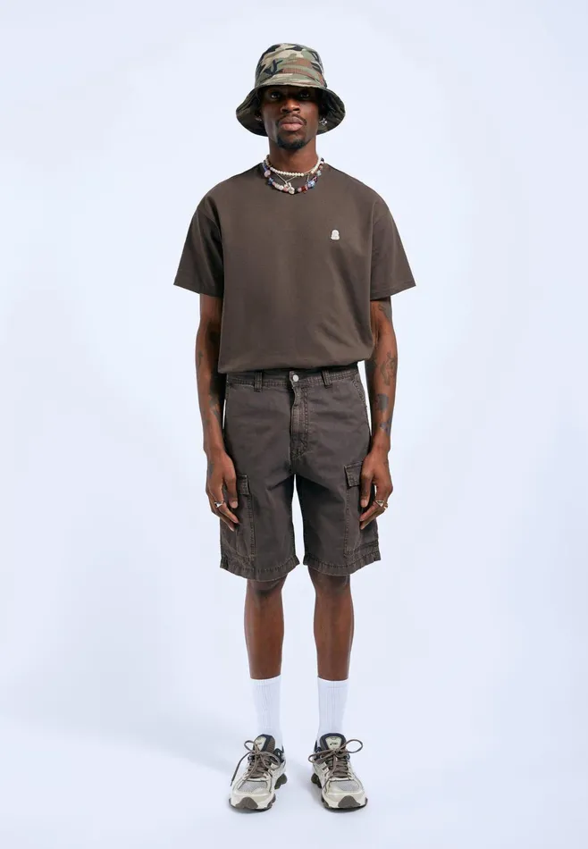 Dr Denim Shorts Men Hakim Shorts 8211 Dark Cedar Dark Cedar