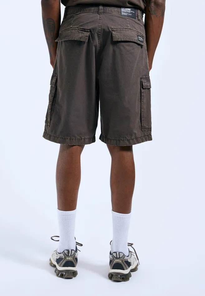Dr Denim Shorts Men Hakim Shorts 8211 Dark Cedar Dark Cedar