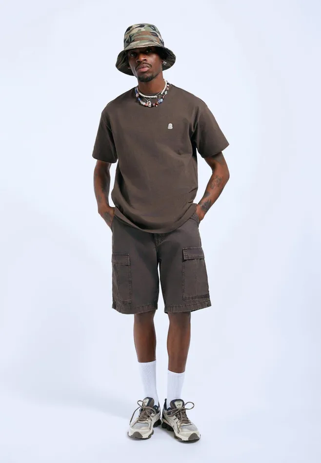 Dr Denim Shorts Men Hakim Shorts 8211 Dark Cedar Dark Cedar