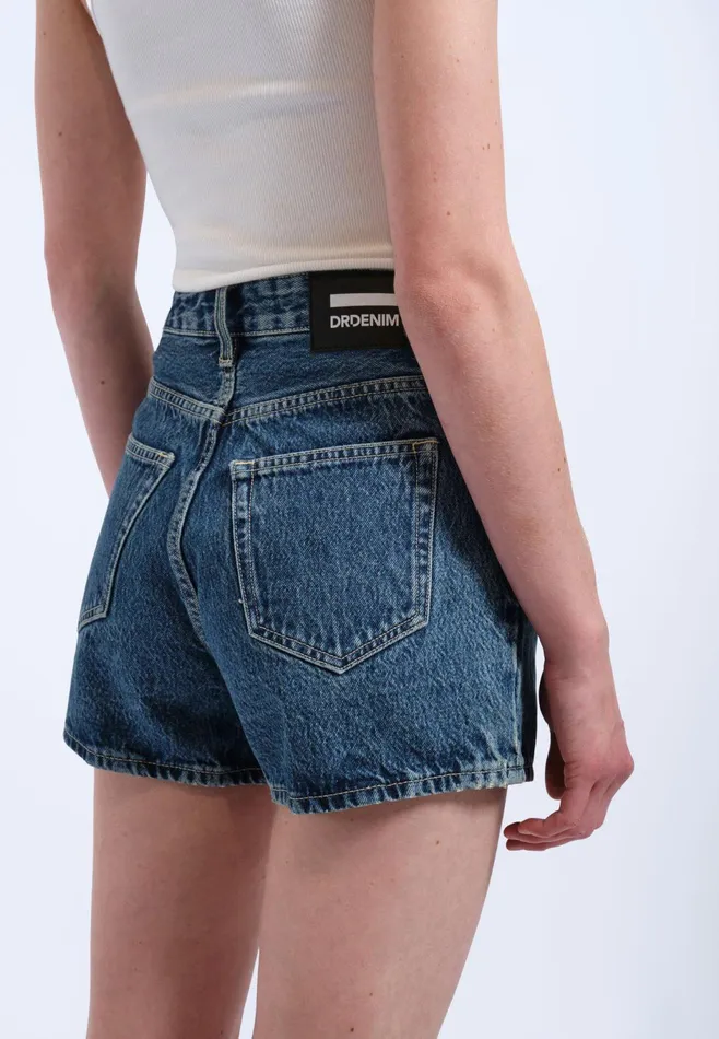 Dr Denim Shorts Women Nora Shorts 8211 Stream Mid Retro Stream Mid Retro