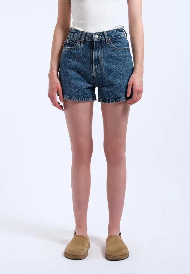 Dr Denim Shorts Women Nora Shorts 8211 Stream Mid Retro Stream Mid Retro