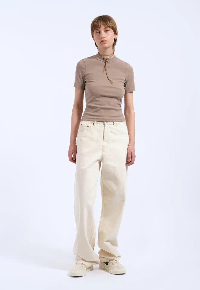 Dr Denim Tees and Tanks Women Kenna Top 8211 Light Morel Light Morel