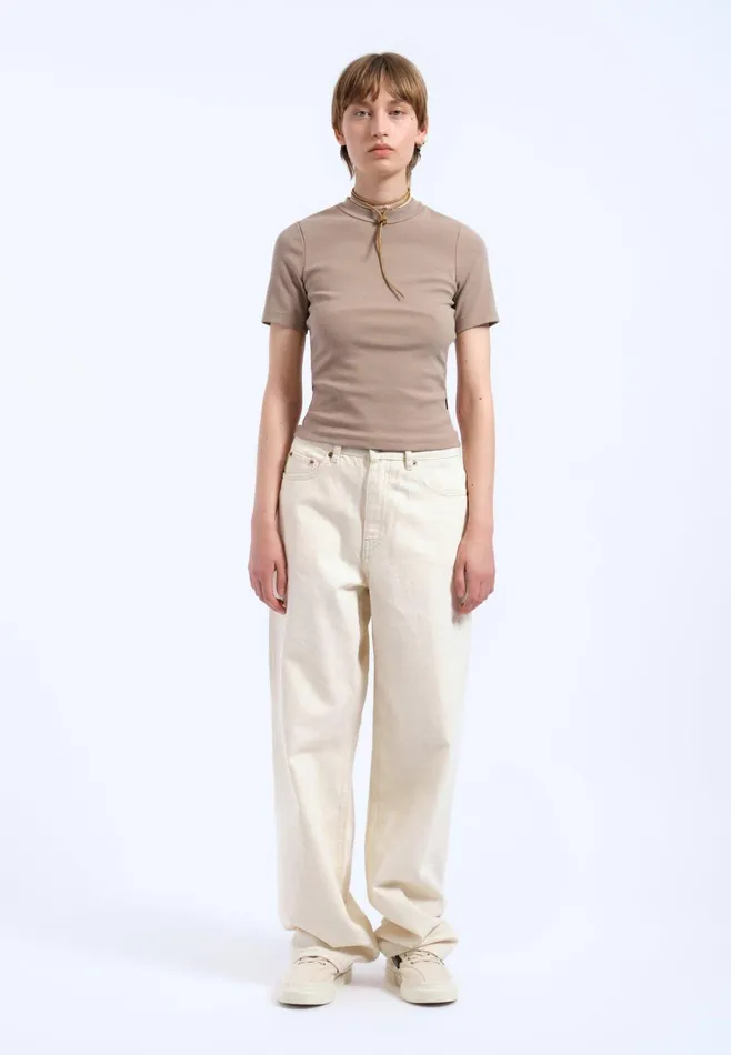Dr Denim Tees and Tanks Women Kenna Top 8211 Light Morel Light Morel