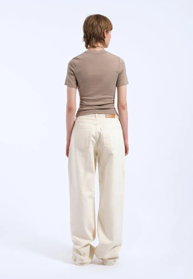 Dr Denim Tees and Tanks Women Kenna Top 8211 Light Morel Light Morel