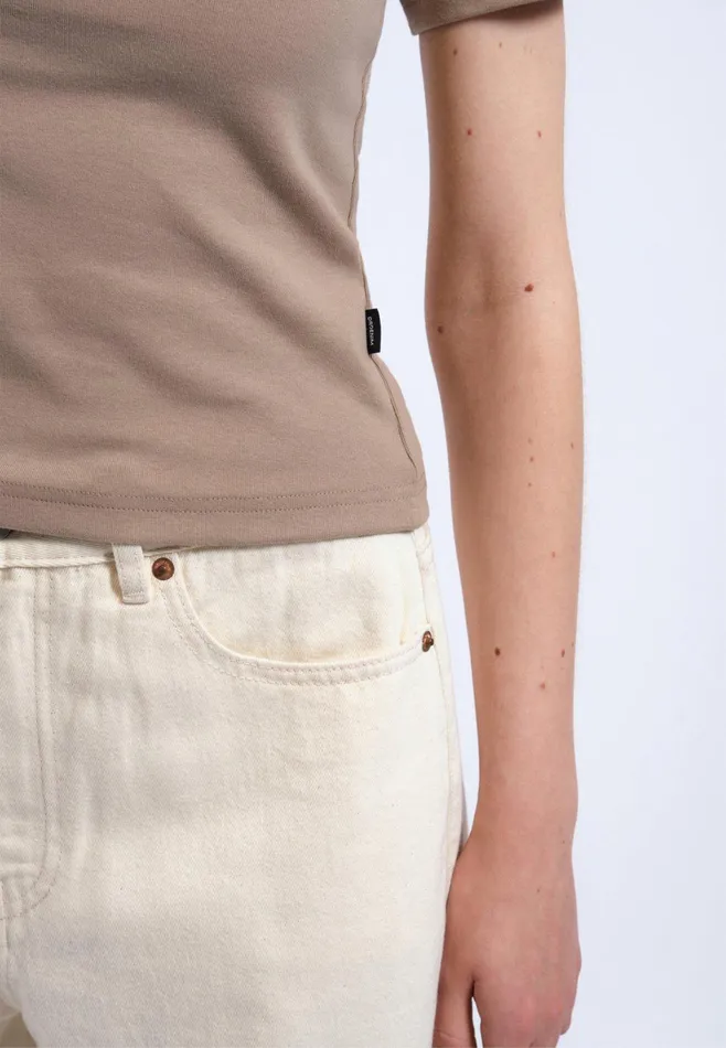Dr Denim Tees and Tanks Women Kenna Top 8211 Light Morel Light Morel