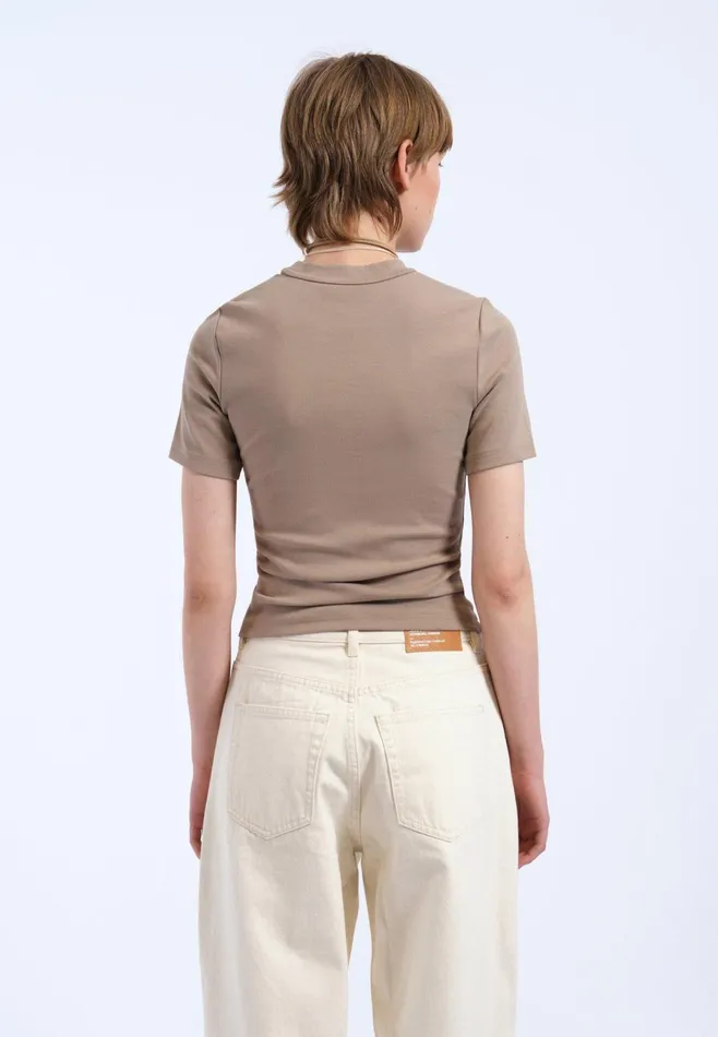 Dr Denim Tees and Tanks Women Kenna Top 8211 Light Morel Light Morel
