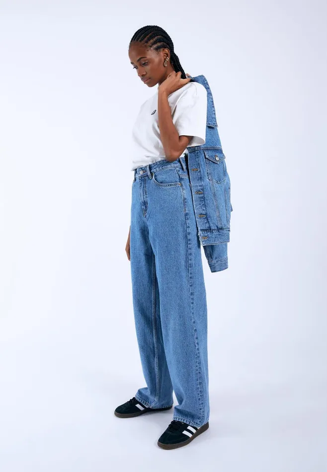 Dr Denim Wide Women Donna 8211 Stream Sky Retro Stream Sky Retro