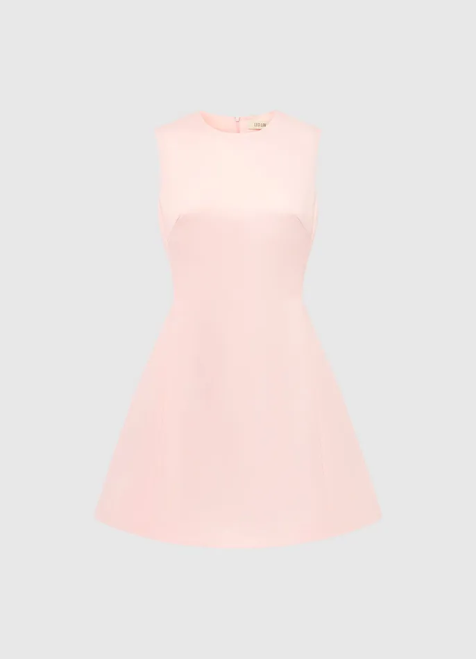 Dresses and Jumpsuits Chloe Sleeveless Mini Dress 8211 Soft Pink 8211 LEO LIN Women Dresses and Jumpsuits Chloe Sleeveless Mini Dress 8211 Soft Pink 8211 LEO LIN Women