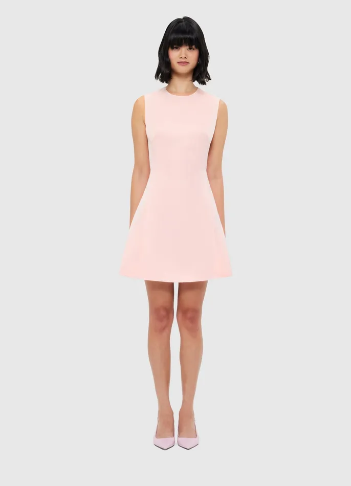 Dresses and Jumpsuits Chloe Sleeveless Mini Dress 8211 Soft Pink 8211 LEO LIN Women