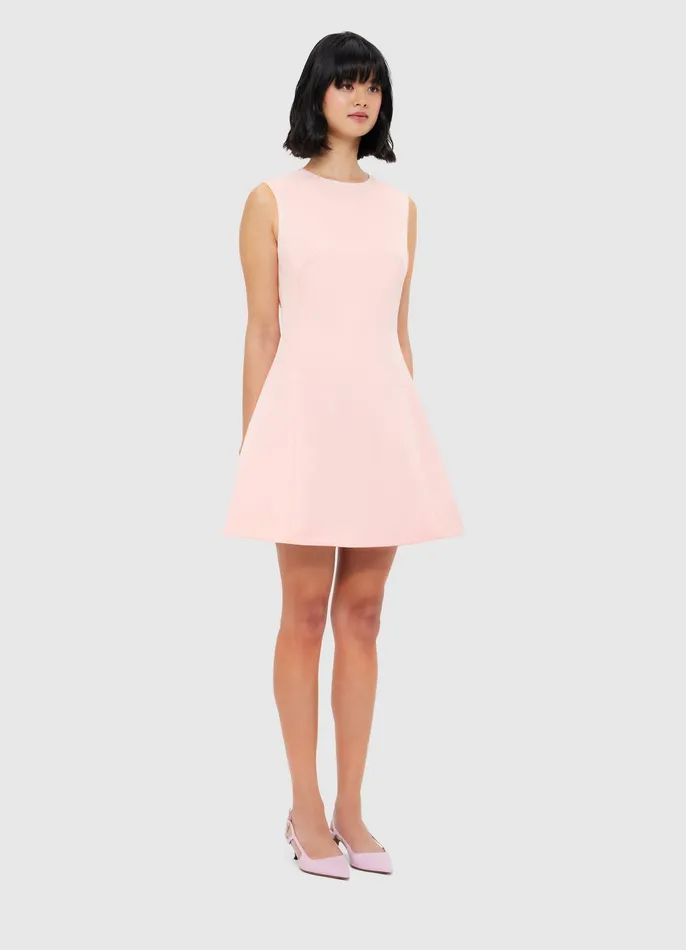 Dresses and Jumpsuits Chloe Sleeveless Mini Dress 8211 Soft Pink 8211 LEO LIN Women