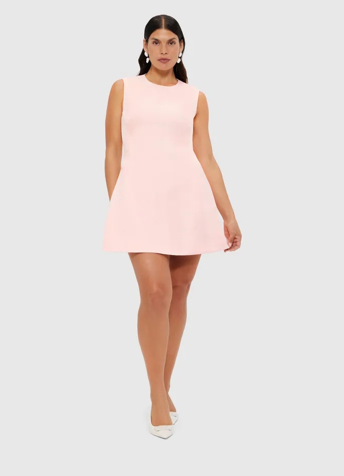Dresses and Jumpsuits Chloe Sleeveless Mini Dress 8211 Soft Pink 8211 LEO LIN Women
