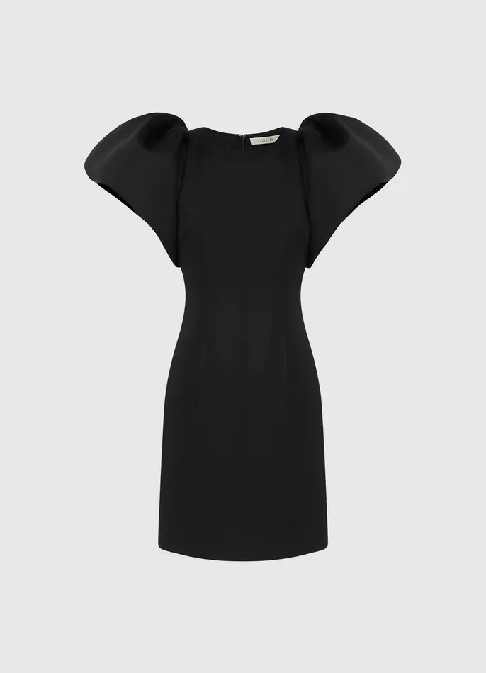 Dresses and Jumpsuits LEO LIN Women Dayna Mini Dress 8211 Ebony