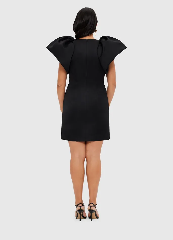 Dresses and Jumpsuits LEO LIN Women Dayna Mini Dress 8211 Ebony