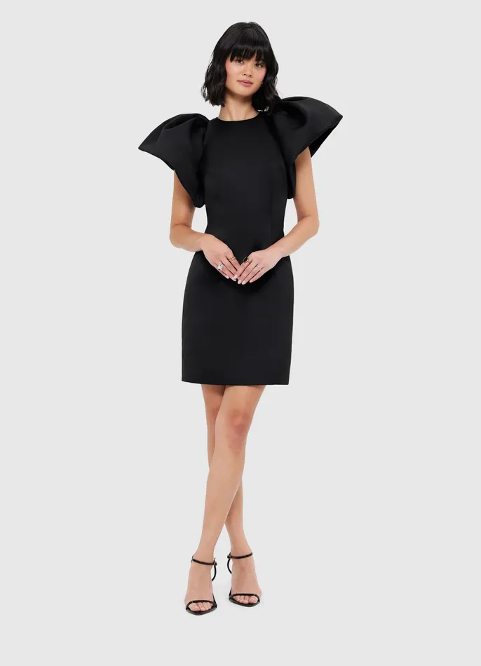 Dresses and Jumpsuits LEO LIN Women Dayna Mini Dress 8211 Ebony