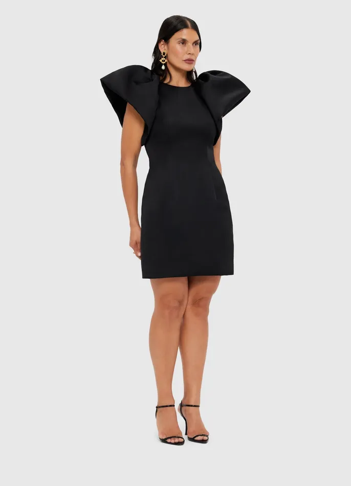 Dresses and Jumpsuits LEO LIN Women Dayna Mini Dress 8211 Ebony