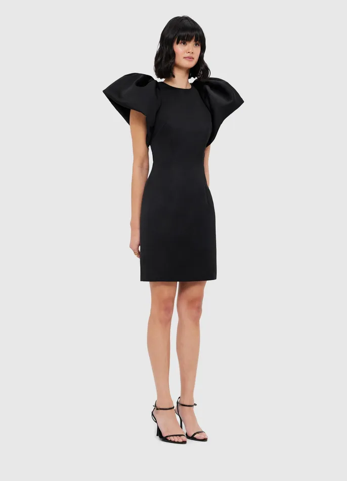 Dresses and Jumpsuits LEO LIN Women Dayna Mini Dress 8211 Ebony