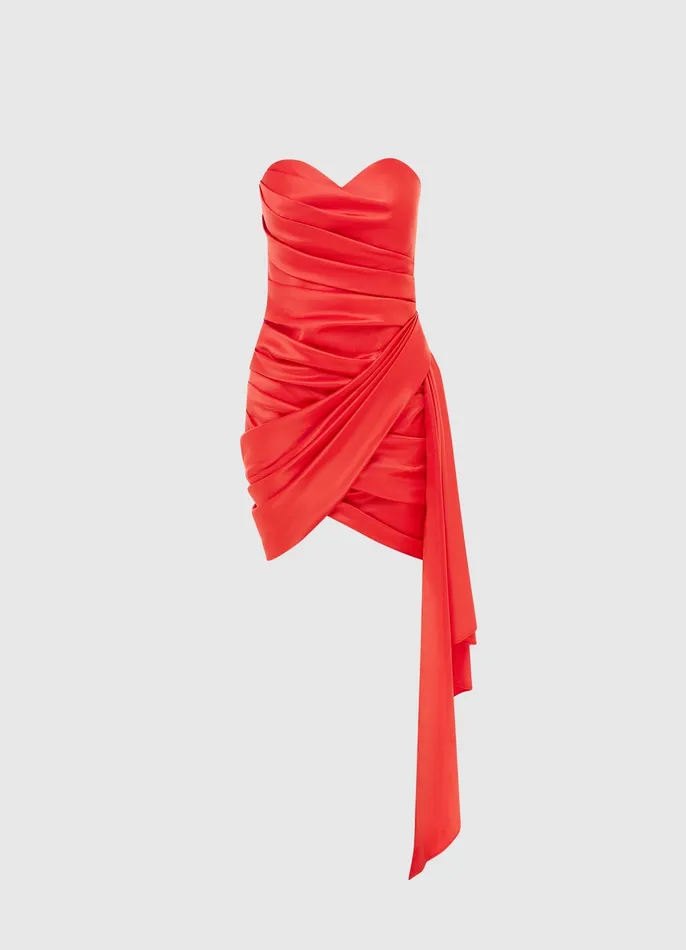 Dresses and Jumpsuits LEO LIN Women Marielle Mini Dress 8211 Red