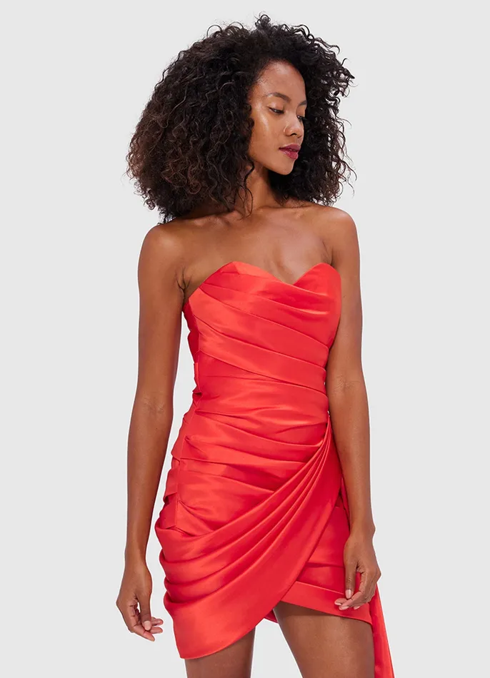 Dresses and Jumpsuits LEO LIN Women Marielle Mini Dress 8211 Red