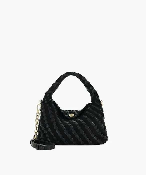 Dune London Black Handbags Women Dinkydeliberate Black Mini Woven Grab Bag Black Dune London Black Handbags Women Dinkydeliberate Black Mini Woven Grab Bag Black