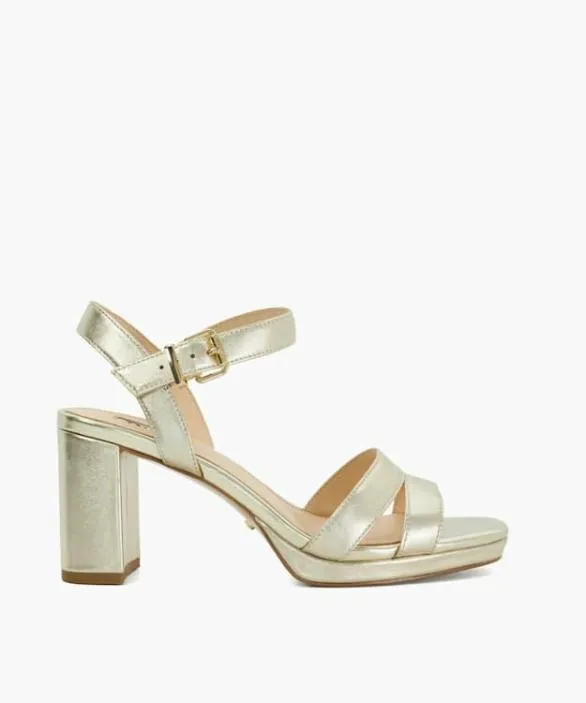 Dune London Block Heeled Sandals Women Manifesting Gold Block Heel Sandals Metallic Leather Dune London Block Heeled Sandals Women Manifesting Gold Block Heel Sandals Metallic Leather