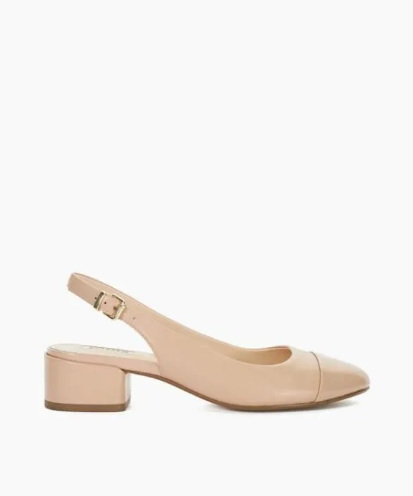 Dune London Court Shoes Women Casing Blush SlingBack Heeled Ballet Flats Neutral Dune London Court Shoes Women Casing Blush SlingBack Heeled Ballet Flats Neutral