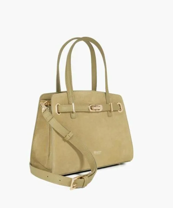 Dune London Handbags Women Dinidefine Khaki Belted Grab Bag Green