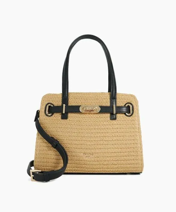 Dune London Handbags Women Dinidefine Natural Belted Grab Bag Black