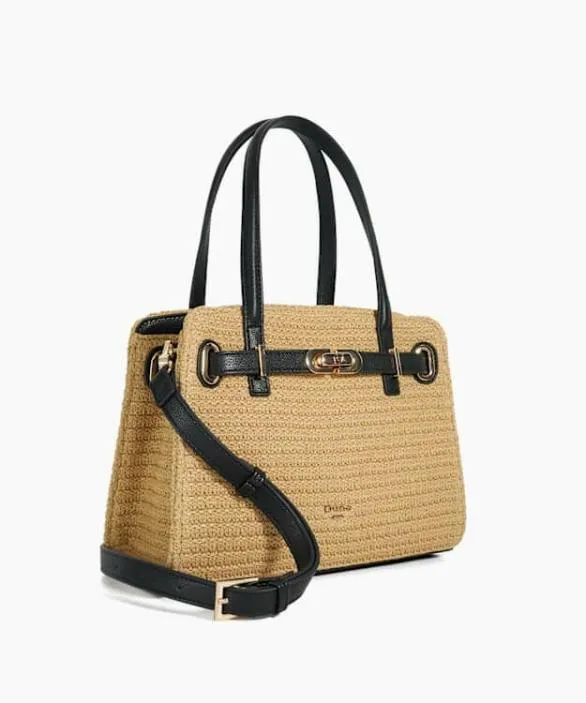 Dune London Handbags Women Dinidefine Natural Belted Grab Bag Black