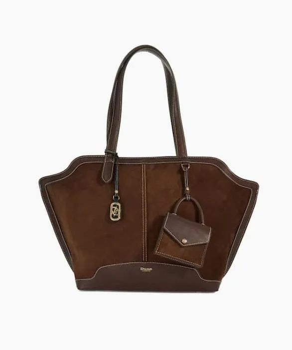 Dune London Tote Bags Women Decided Brown Grab Handle Day Bag Brown