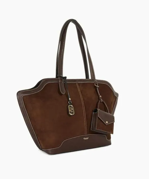 Dune London Tote Bags Women Decided Brown Grab Handle Day Bag Brown