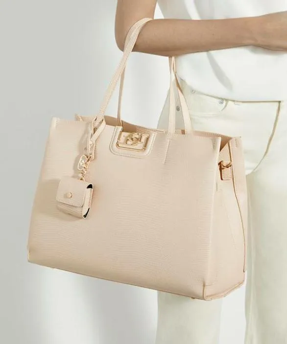 Dune London Tote Bags Women Direct Ecru Double Grab Handle Tote Bag Neutral