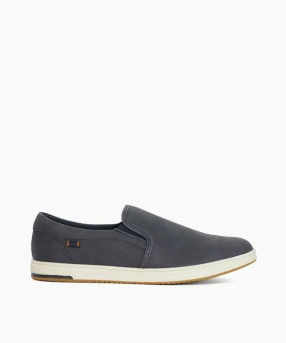 Dune London Trainers Men Tamir Navy Casual Slip On Blue