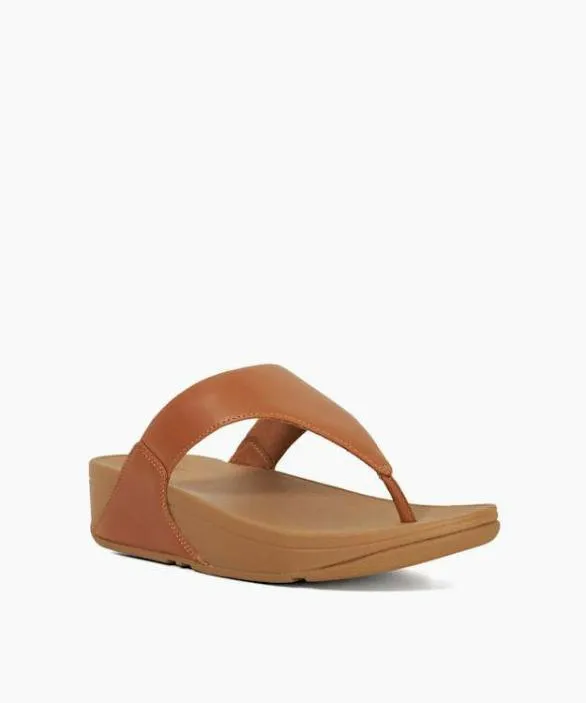 Dune London Wedge Sandals Women Lulu Leather To Tan Leather Toe Post Sandals Black