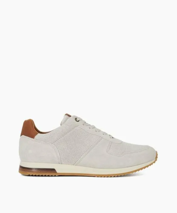 Dune London White Shoes Men Trilogy Off White Wide Fit LaceUp Runner Trainers White Dune London White Shoes Men Trilogy Off White Wide Fit LaceUp Runner Trainers White
