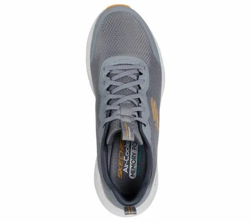 Edgeride Gray Orange Men SKECHERS SlipOn