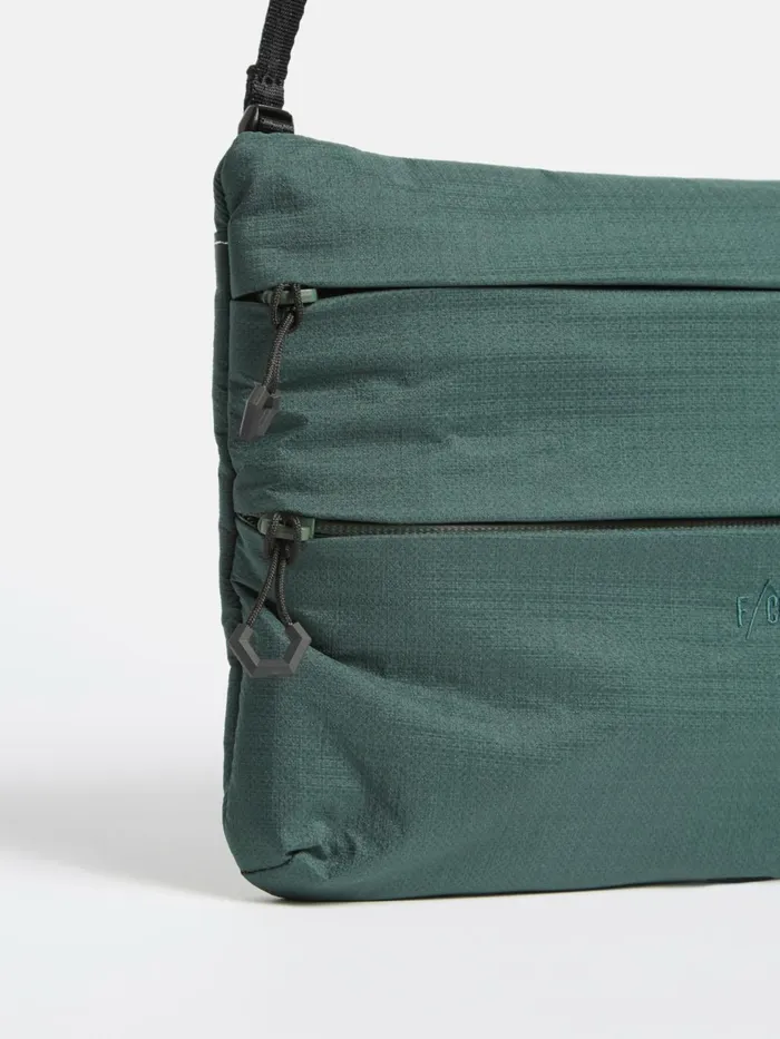 FCE 25 Layer Sacoche In Green Nylon Men Universal Works Bags