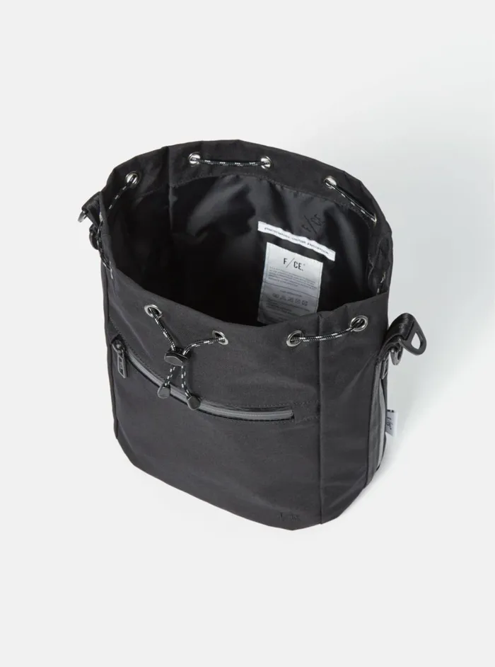 FCE Drawstring Bag In Black Cordura Men Universal Works Bags