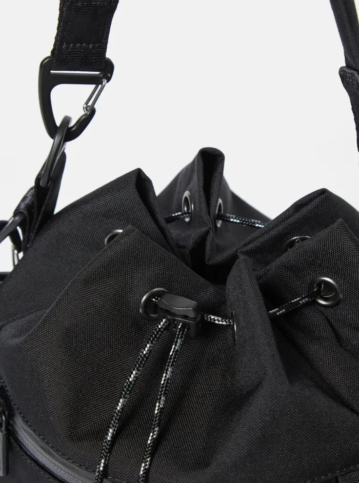 FCE Drawstring Bag In Black Cordura Men Universal Works Bags