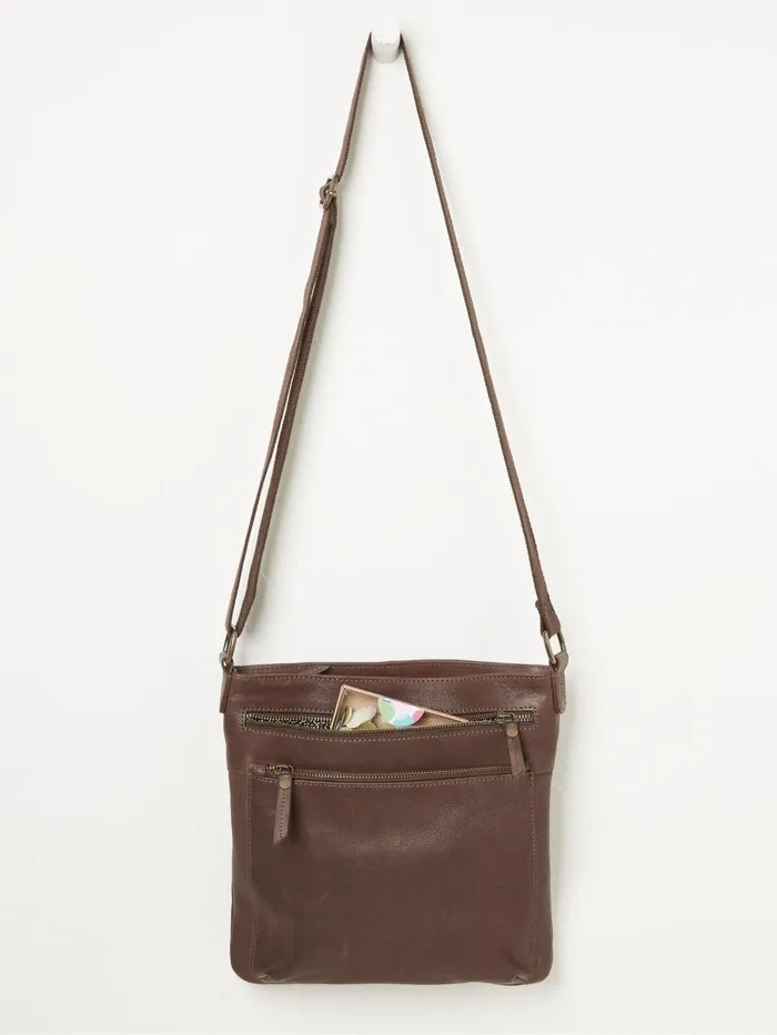 Fat Face Bags and Purses Allie Brown Crossbody Bag 8211 Women