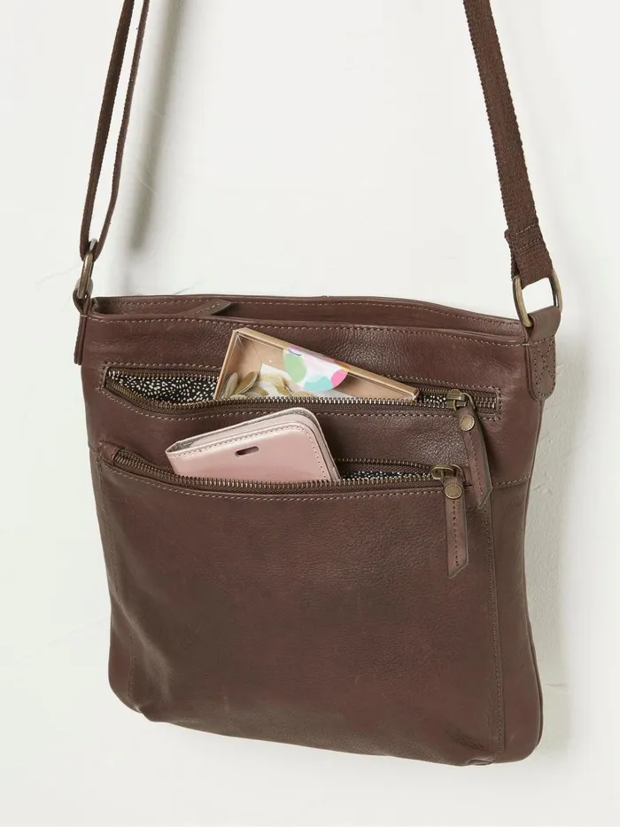 Fat Face Bags and Purses Allie Brown Crossbody Bag 8211 Women