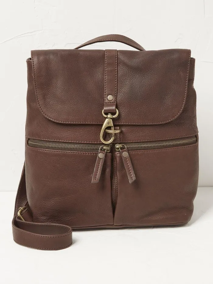 Fat Face Bags and Purses Pia Brown Multifunctional Bag 8211 Women