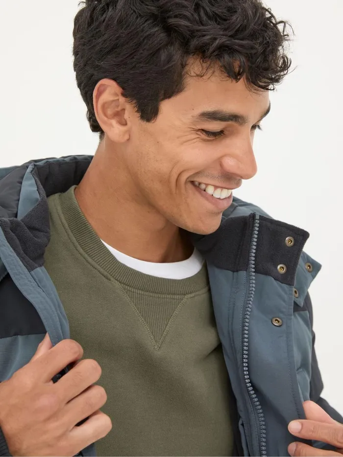 Fat Face Coats and Jackets Banff Dark Blue Ultimate Coat 8211 Men