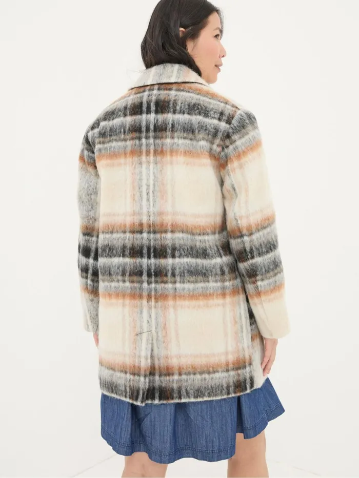 Fat Face Coats and Jackets Brown Marin Wool Blend Coat 8211 Women