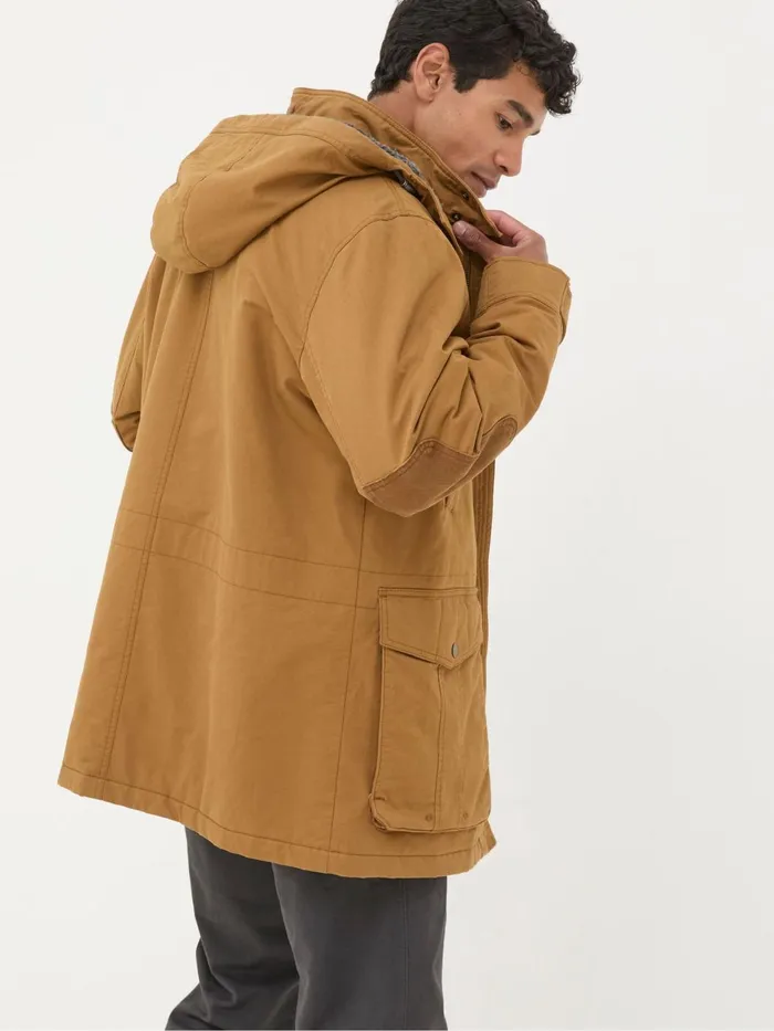 Fat Face Coats and Jackets Brown Parracombe Parka 8211 Men