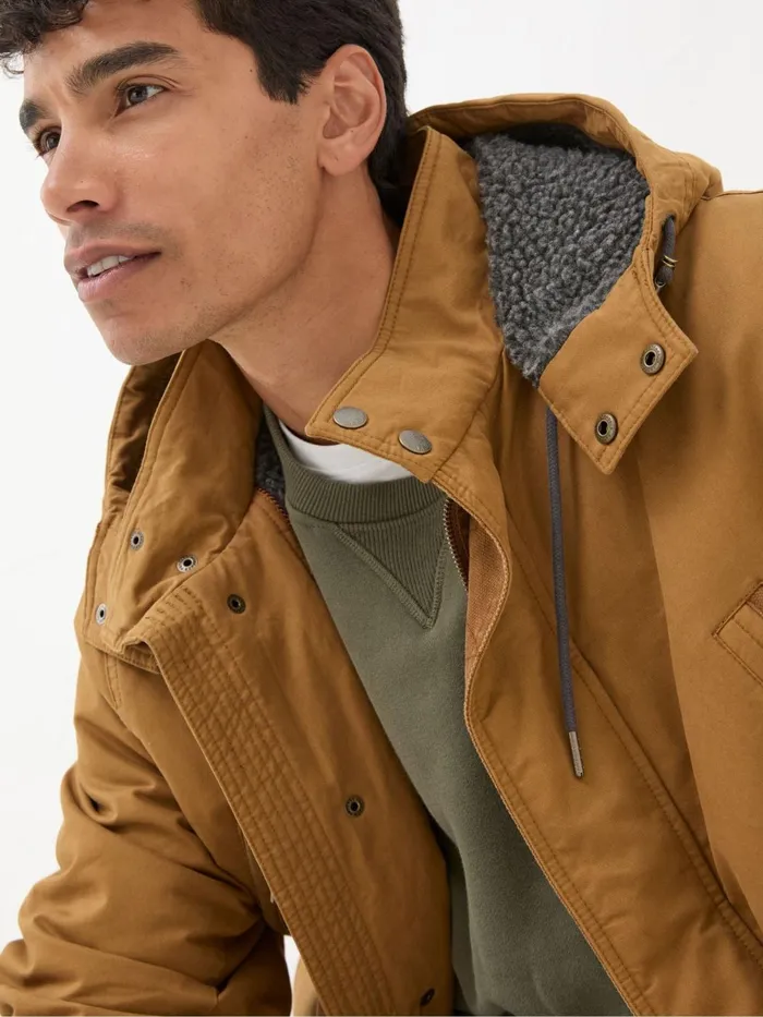 Fat Face Coats and Jackets Brown Parracombe Parka 8211 Men