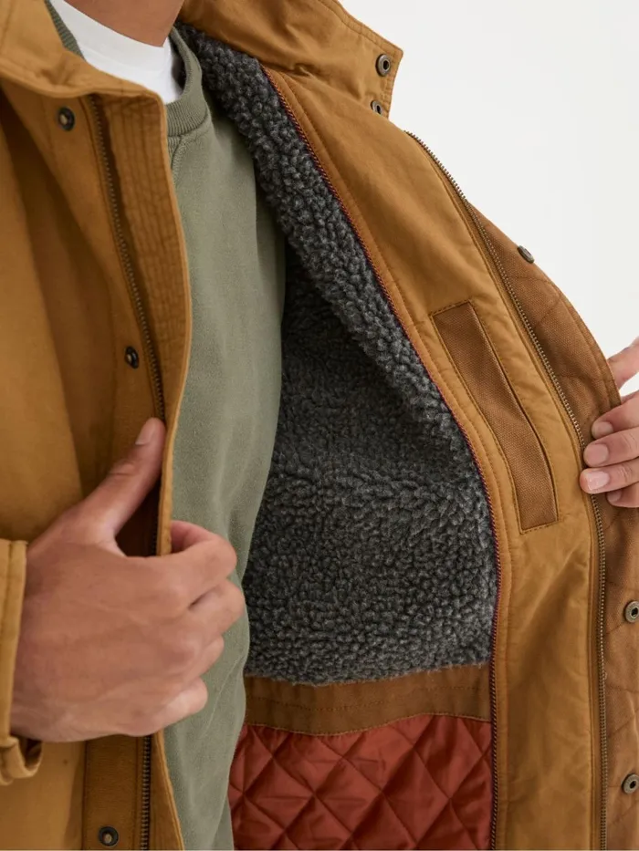 Fat Face Coats and Jackets Brown Parracombe Parka 8211 Men